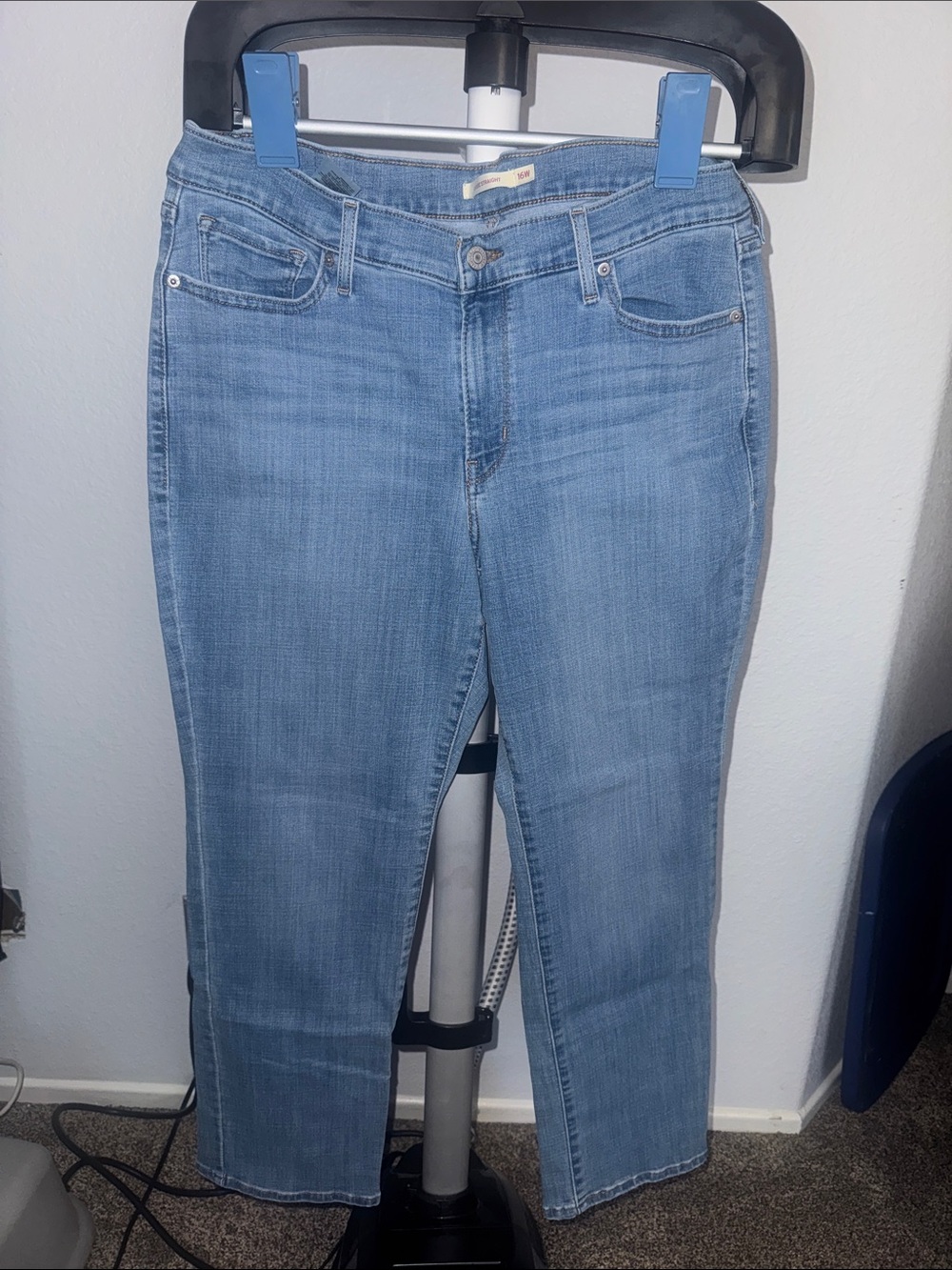 Levi's Light Blue Women's Straight Leg Jeans